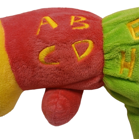 DAN DEE Musical Alphabet Caterpillar 28" Plush VIDEO Singing Collector's Choice - Picture 5 of 16